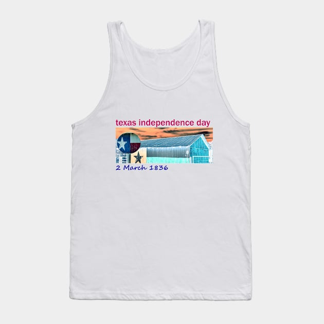 texas independence day Tank Top by OnuM2018
